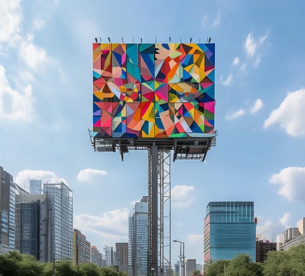 广告牌，视觉秩序的构建者