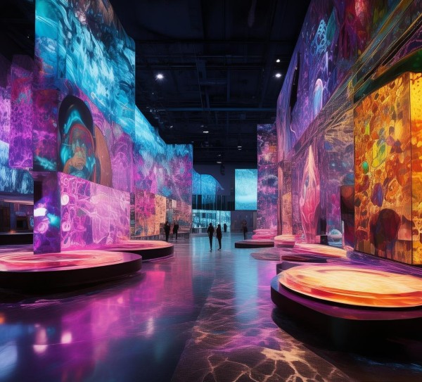 视觉盛宴，广告展览展厅设计